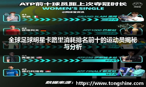 全球足球明星卡路里消耗排名前十的运动员揭秘与分析